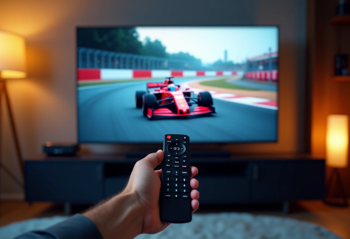 formule 1  et  télévision