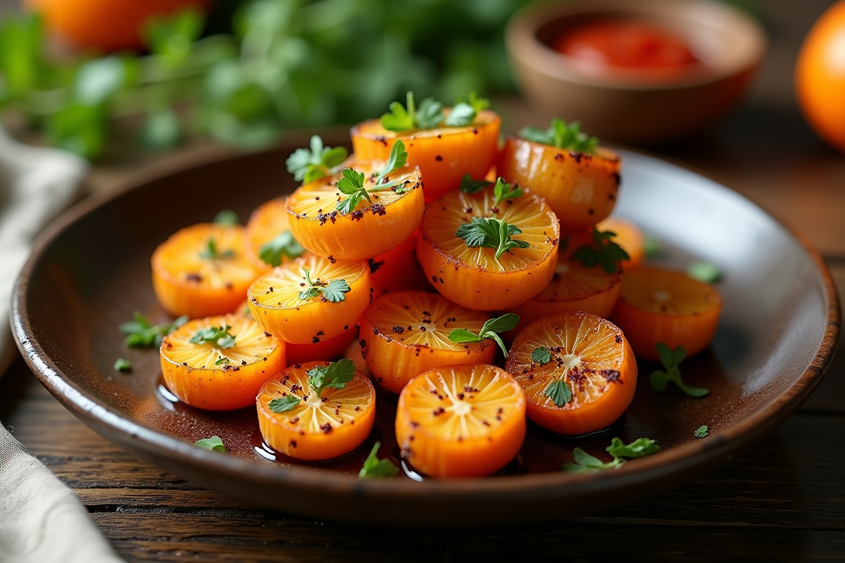 champignons oranges