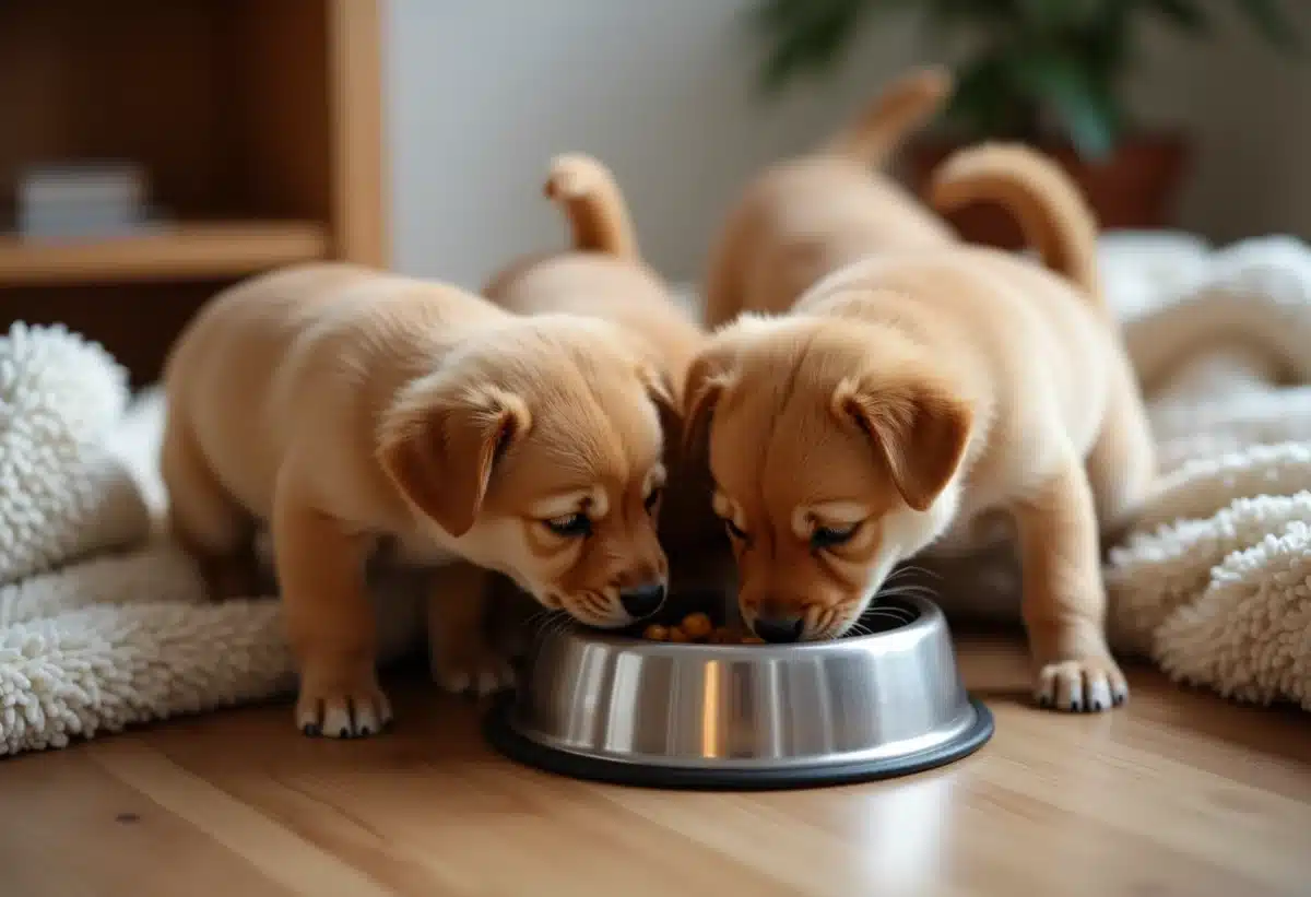 Début du sevrage des chiots : timing et méthodes essentielles